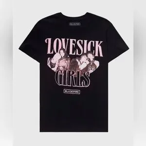 Hot Topic | Other | Blackpink Lovesick Girls Tshirt | Poshmark